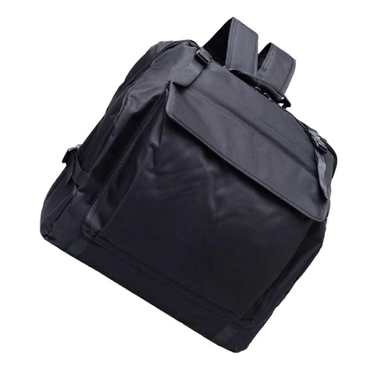 Accordion Case with Shoulder Straps and Pockets for Musicians Compact Design