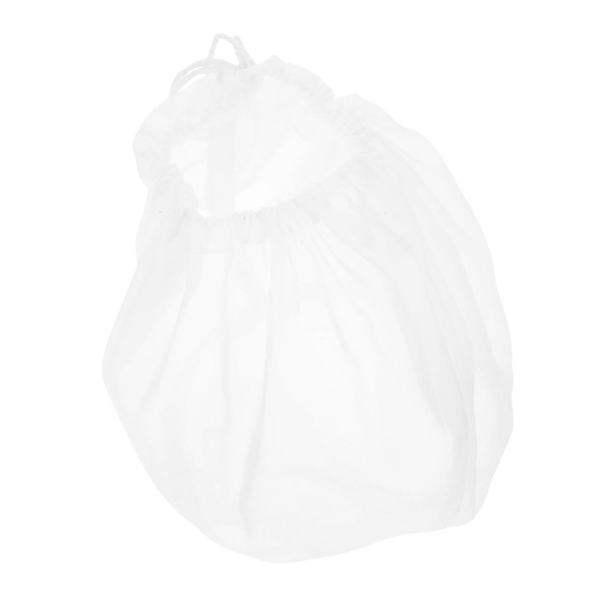 Reusable Fine Mesh Strainer Bag for Nut Milk Tea Coffee Juice with Drawstring Closure EcoFriendly