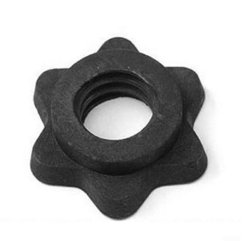 Barbell Clamps 1 Inch Weight Bar Lock Collars Quick Change Durable HeavyLift Secure Set