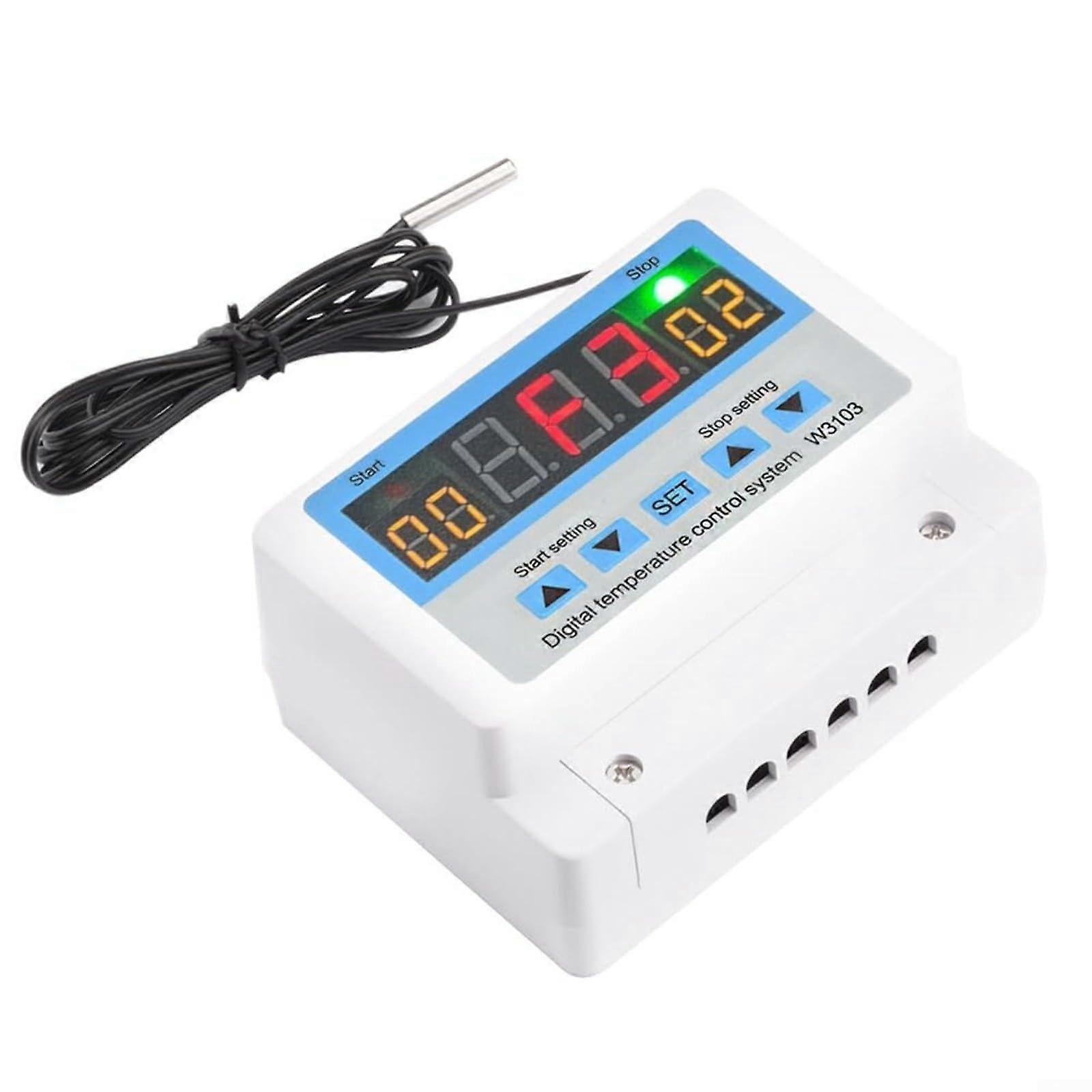 Digital Temperature Controller Thermostat Switch AC 220V 30A 5000W  Power Heating Control
