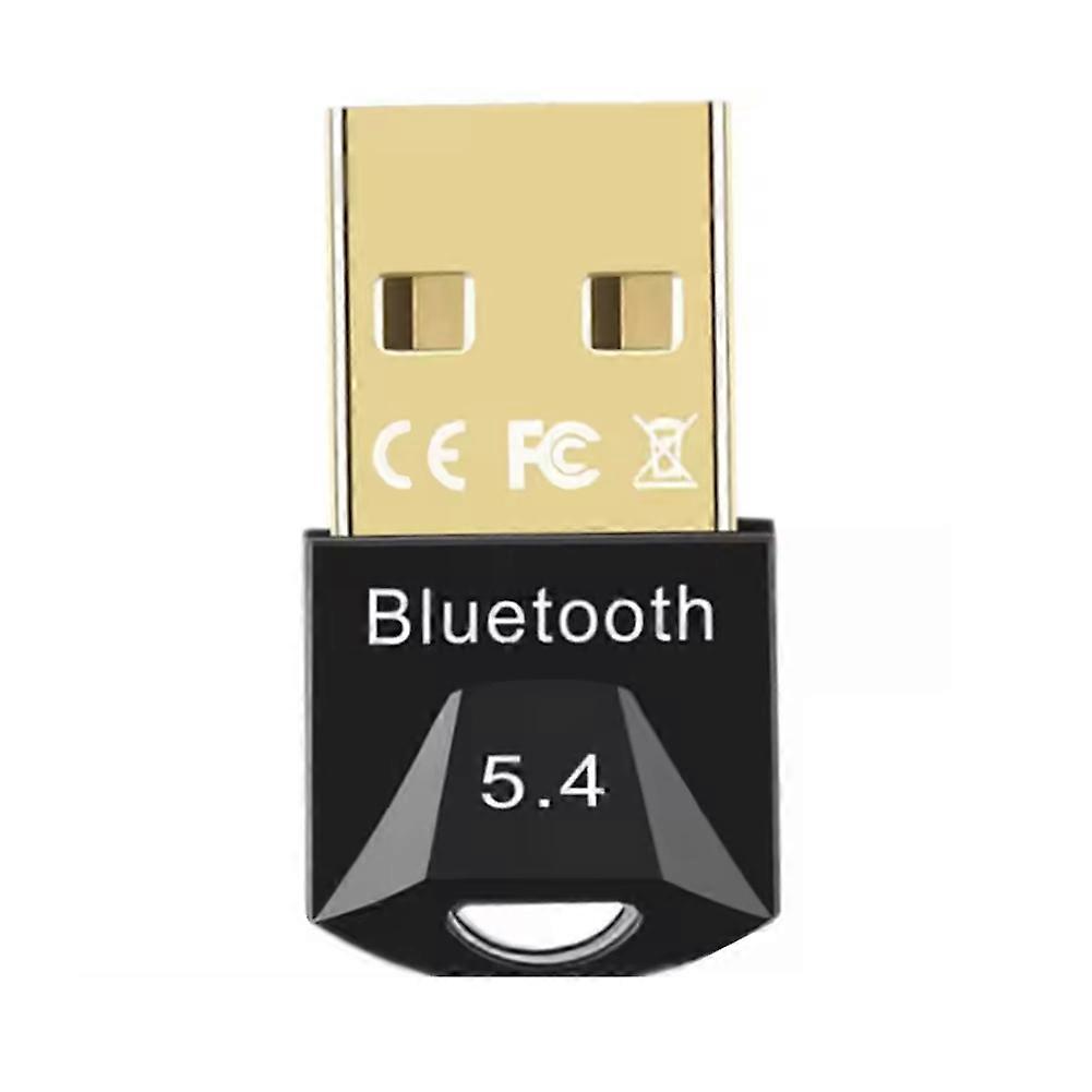 Bluetooth Adapter for PC USB Bluetooth 5.4 Adapter for Speaker Mouse Keyboard Wireless Dongle Transmitter Receiver