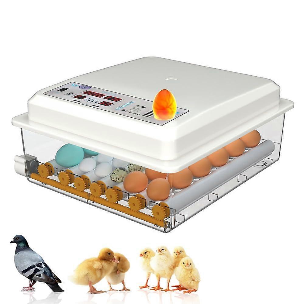Automatic Egg Incubator with Humidity Control and Auto Turning for 16 Eggs Chicken Duck Quail