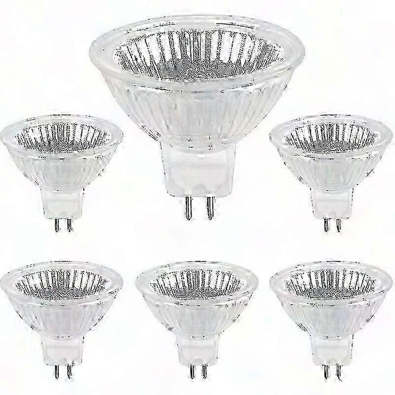 Ampoules halogènes GU5.3 12V 50W à intensité variable (lot de 6)
