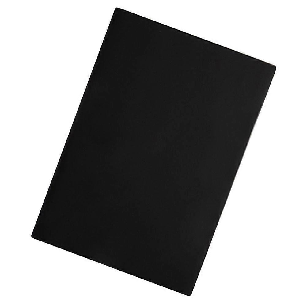 Black Notebook Blank Page Journal for Drawing