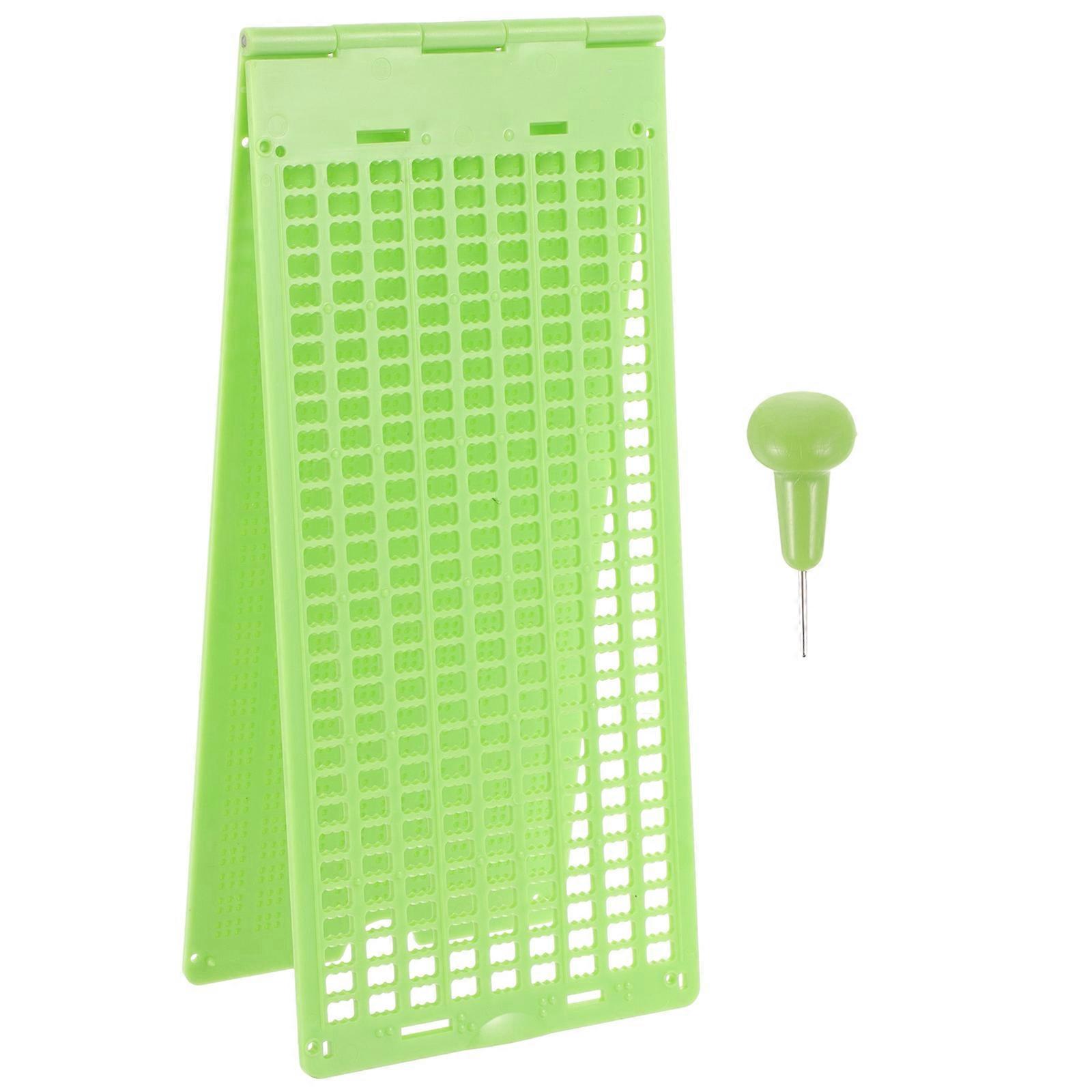 Braille and Stylus Plastic Tool for Studying Use 5Sets