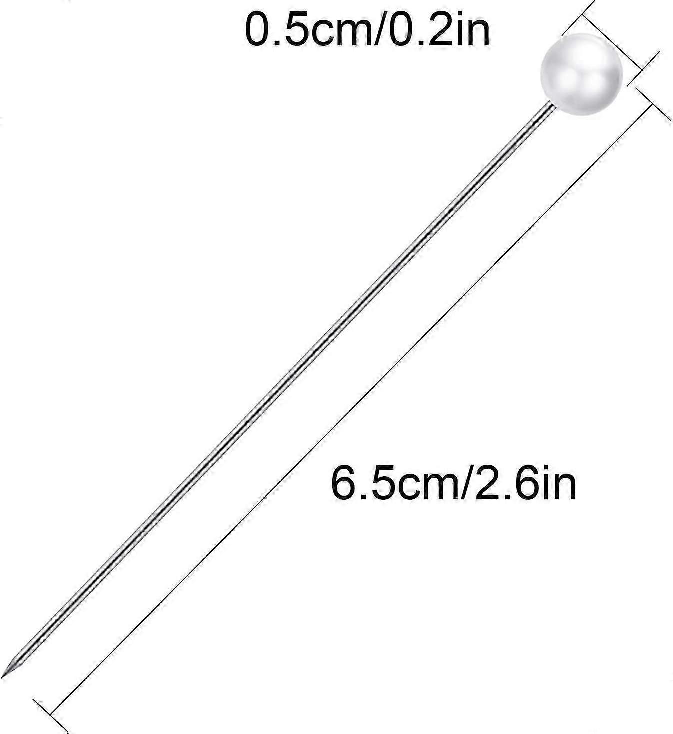 Round Artificial Pearl Flower Decorations (100 Pieces)