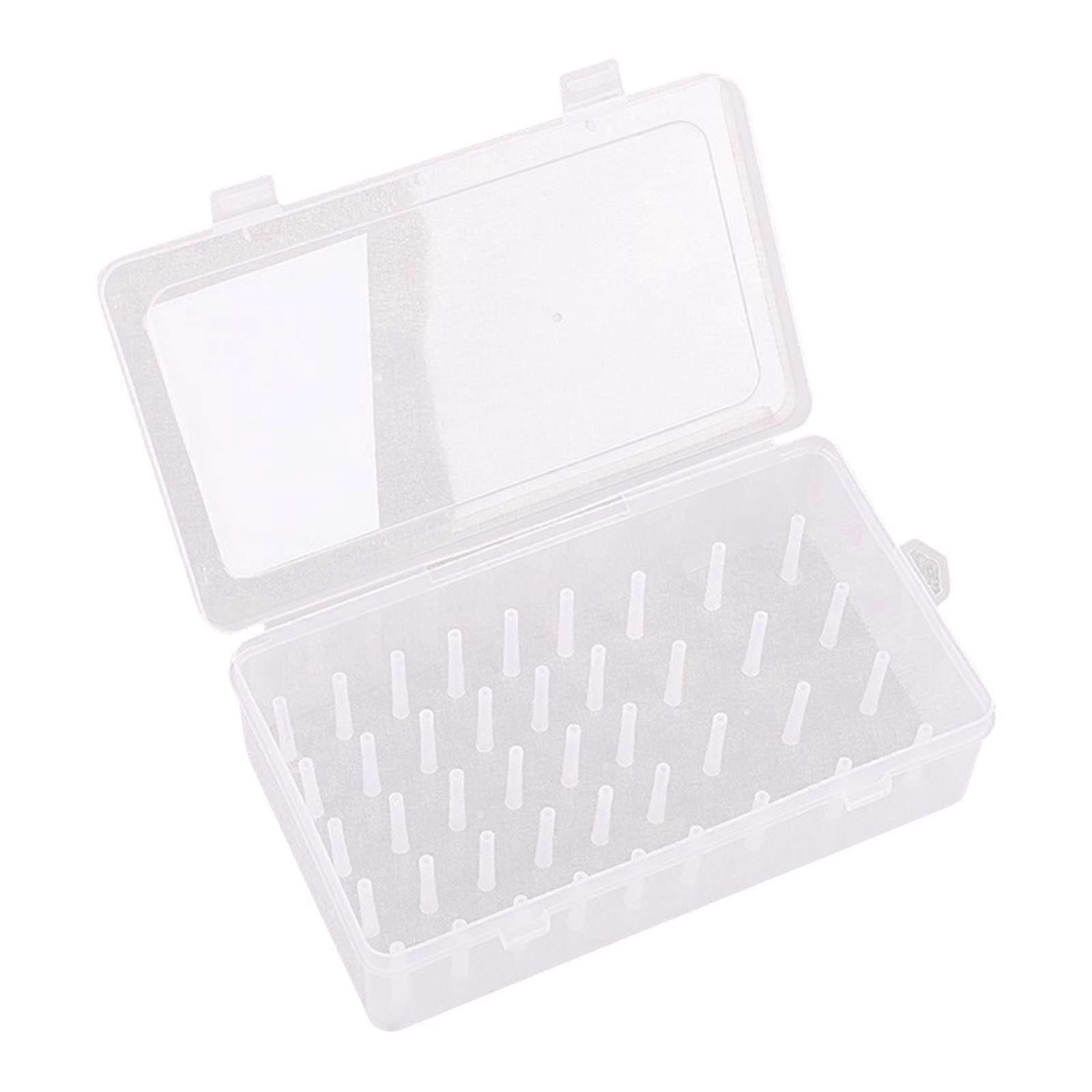 Sewing Thread Storage Box, 42Slot Dustproof Thread Organizer for Spools, Tangle Travel Case