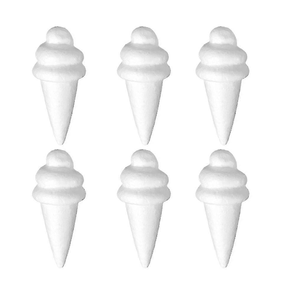 6pcs Creative DIY Ice Cream Model Cognitive Craft Display Decor Accessory