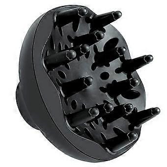Universeller Diffusor-Aufsatz für Haartrockner mit Lockenverstärkung für das Styling von salongelocktem Haar (Schwarz)