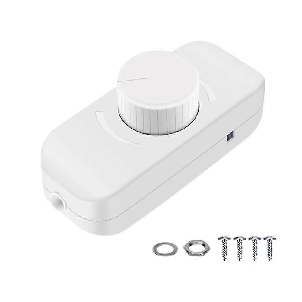 Inline Dimmer Switch compatible 12V 24V LED Lights Frequency Adjustable Push on/Off Rotary Control compatible Brightness Adjustment B