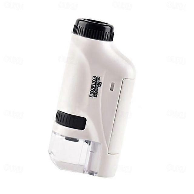 Led Mini Pocket Battery Powered Lab Microscope