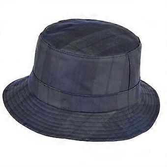 Lachlan Tartan Wax Bush Hat ZH213 Blackwatch