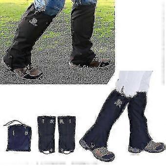 Waterproof Breathable Snake Guard Leg Gaiters for Hiking Camping F-2025