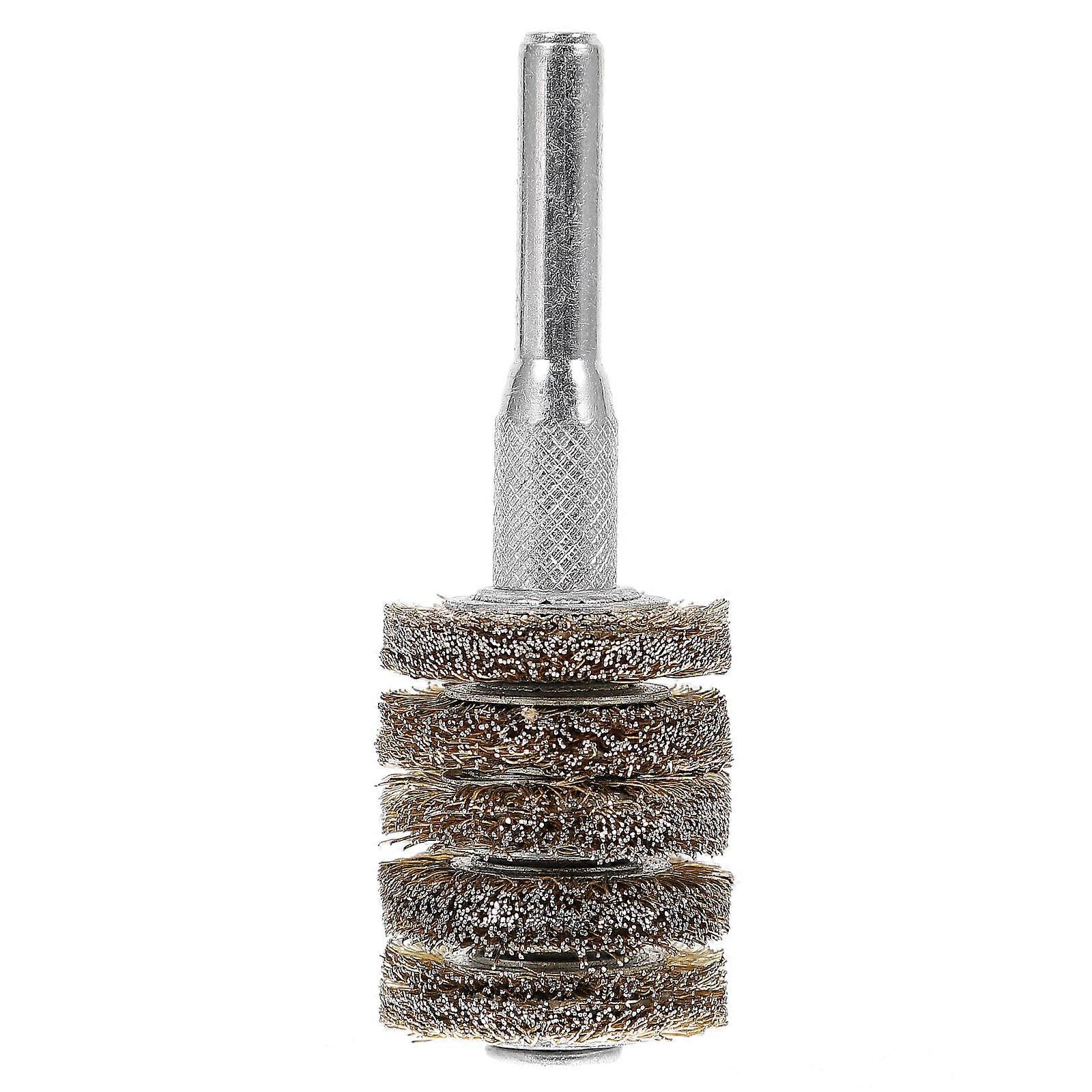 Wire Brush for Drill Attachment Rust Remover for Metal 5-Layer Set