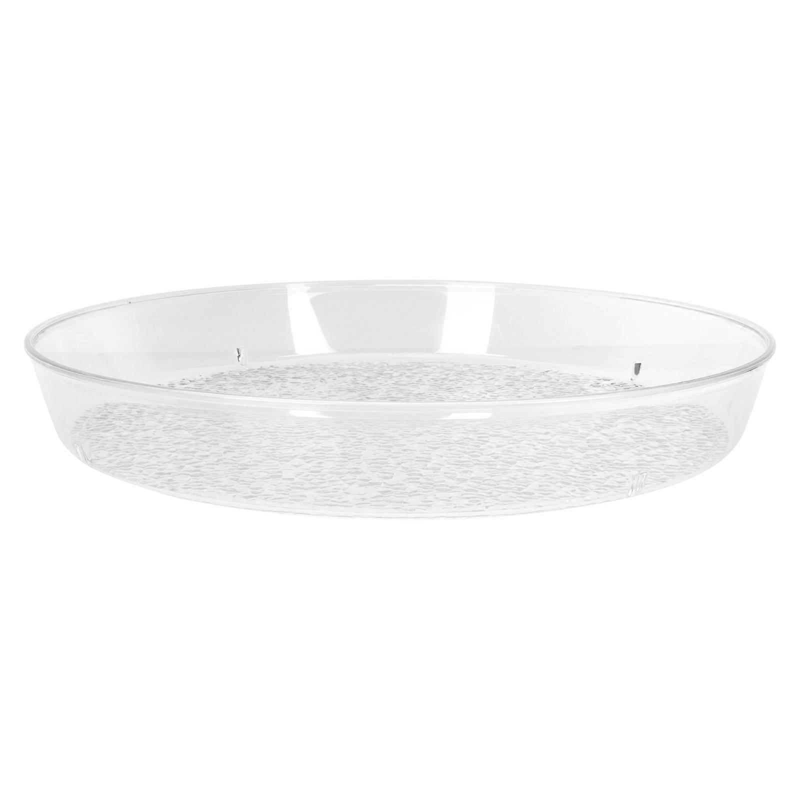 Serving Tray Round Teaware Storage Tray for Home