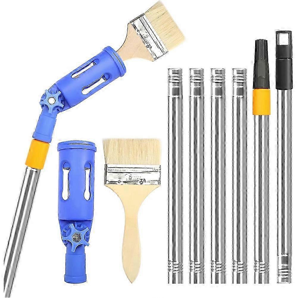 Multiangle Paint Brush Extender Holder Extendable Paint Brush,Universal Brush Extender Tool,compatible with Most Rollers Brushes