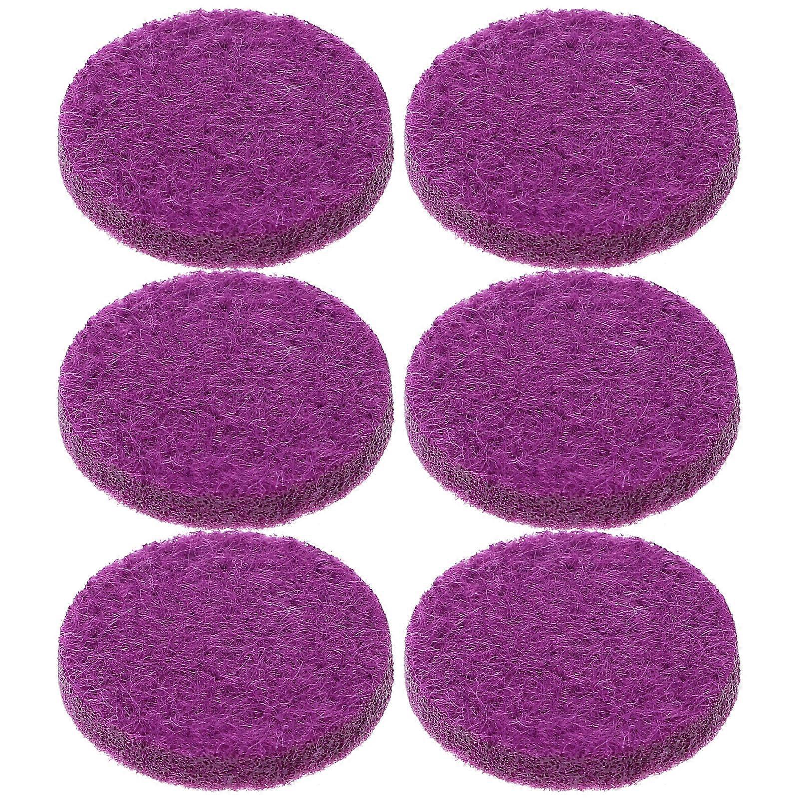100Pcs Aromatherapy Diffuser Pad Round Replacement Refill Pads for Necklace Locket Pads