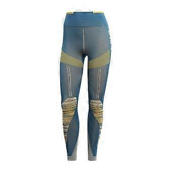 Leggings gainants sans coutures à motif géométrique Adidas pour femmes