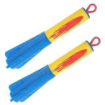 Eva Rockets Toys Hand Throwing Rockets Toys for Kids 2Pcs Outdoor Flying Toy