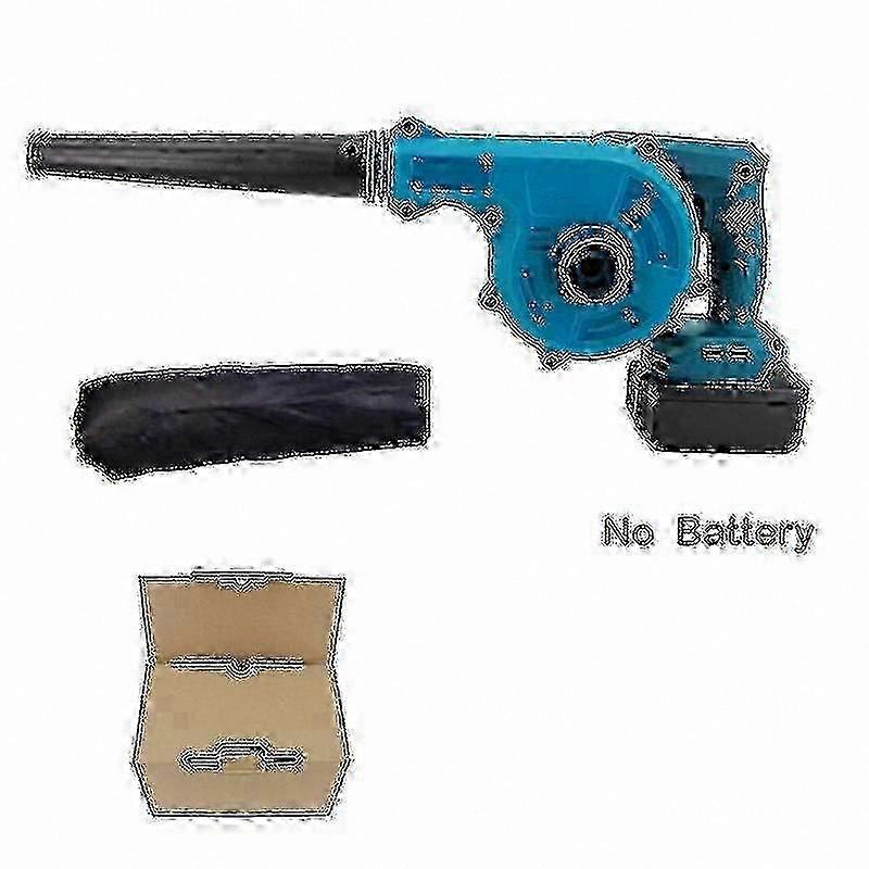 18V Cordless Leaf Blower with Dual Functionality for Blowing and Suction Tasks