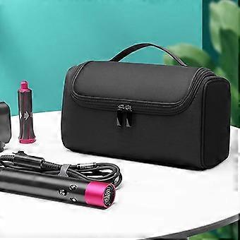 Suitable for Dyson hair dryer, curling nozzle, styler, curling iron, and accessories set storage bag Gray > 31*13*17cm