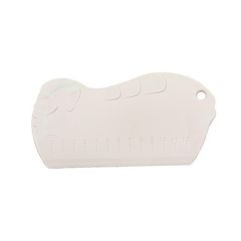 A Graduated Plastic Dough Scraper, A Convenient And Practical Kitchen Plastic Tool
