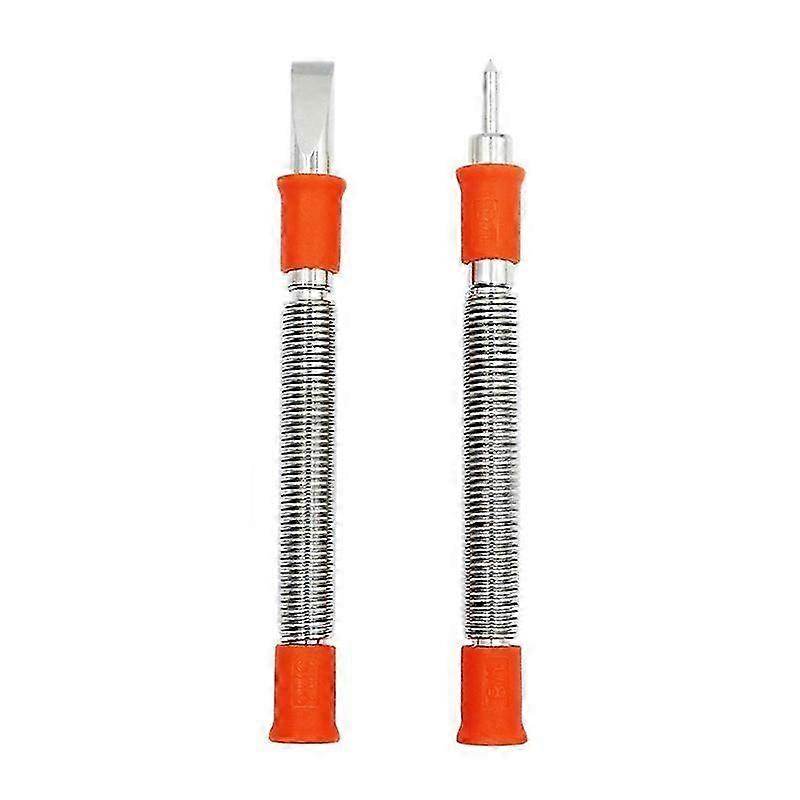 2Pcs Spring Tool Set Spring Loaded Rivet Removal Set for Wood