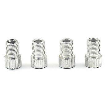Bicycle Aluminum Alloy Valve Adapter, French Valve to , Bicycle Accessories Purple