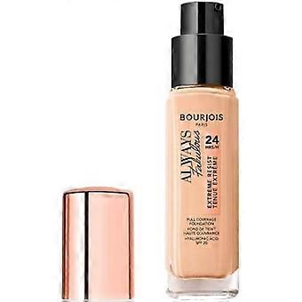 Always Fabulous 24h Foundation - BOURJOIS - Light Vanilla - Semi-Matte - Hyaluronic Acid &amp; Vitamin E