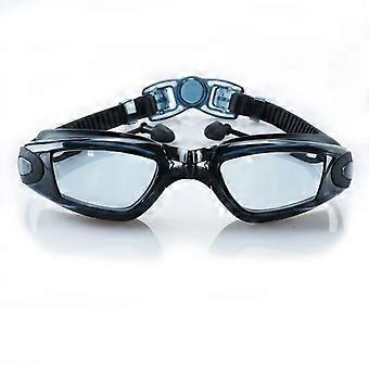 Swimming Goggles Adult Pool Glasses Anti Fog Men Women UV Protection Optical Waterproof Swim Eyewear with Earplugs