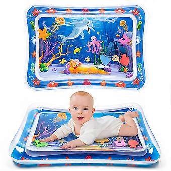 Waterproof Mat | Baby Water Game Mat Inflatable Abdomen Time Baby and Toddler Water Game Mat 3 to 12 Months Promotes Development Toys Cute Christmas B