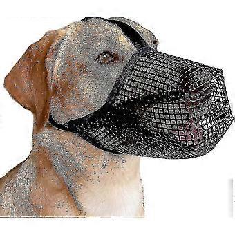 Dog Muzzle With Adjustable Straps, Soft Mesh Covered Muzzles For Small Medium Large Dogs-yzy  WY-26