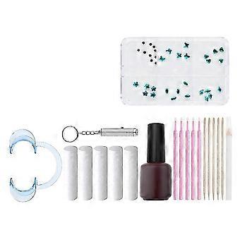 Dental Drill Tooth Decoration Set DIY Tool Accessories Dental Drill Special Drill Tooth Drill Dark Green