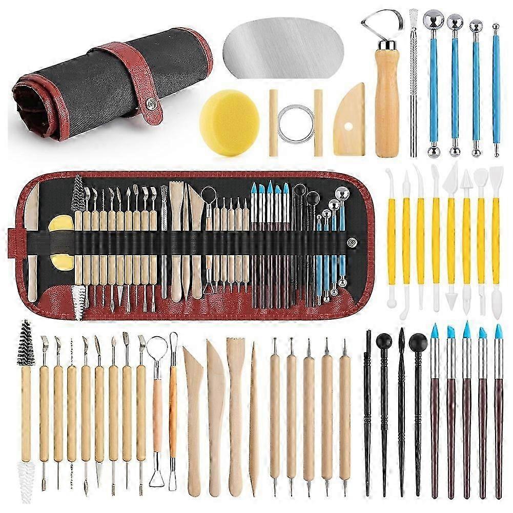 Pottery Tools compatible with Sculpting,Clay Tool Kit compatible with Carving,Ceramic Tool Set compatible with Modeling,Ceramics Tools