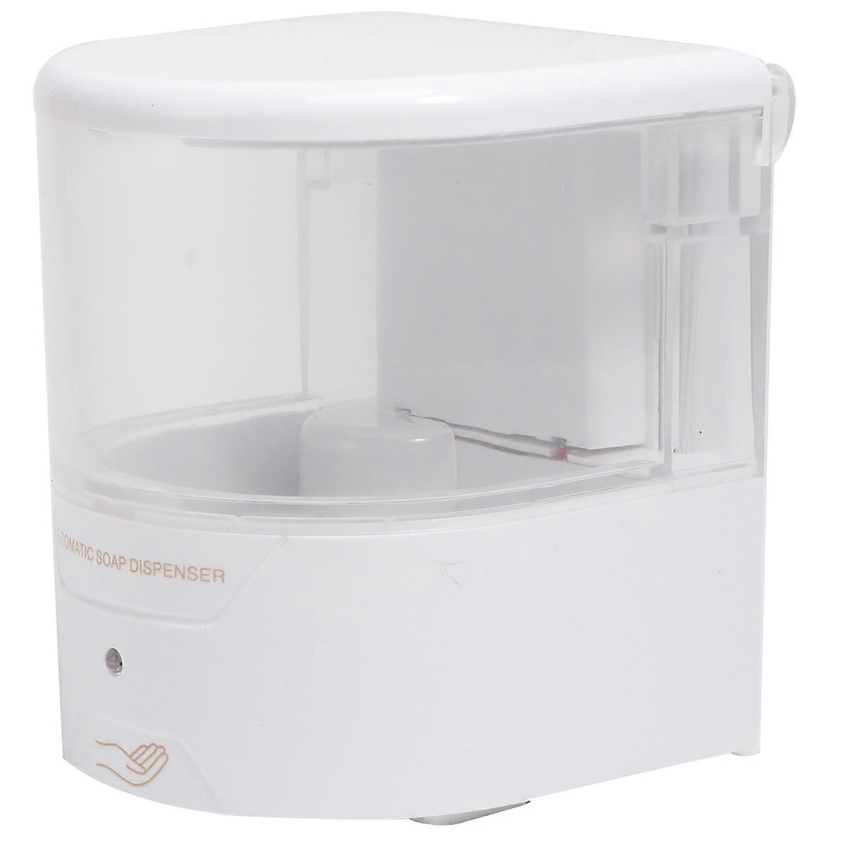 Automatic Soap Dispenser Wall Mounted White Hand Machine for Bathroom 1 Unit