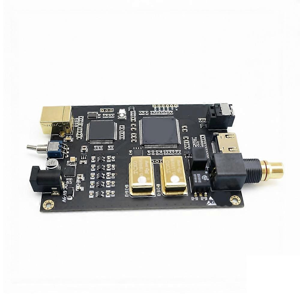 USB Transfer Module With Two-Crystal Clock Layout, FPGA-Controlled Output References, and Sample Status Light for Computer Stream Chains Multicolor