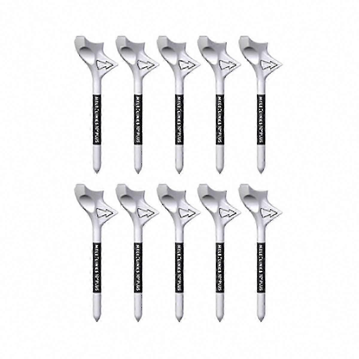 Golf Tee Bracket 10 Diagonal Insert Durable Plastic Speed Tee Golf Accessories