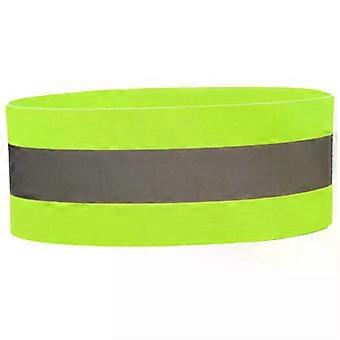 Reflektierende Bänder, verstellbares reflektierendes Armband, hohe Sichtbarkeit, Sicherheitsreflektor für Nachtwanderungen, Radfahren und Laufen