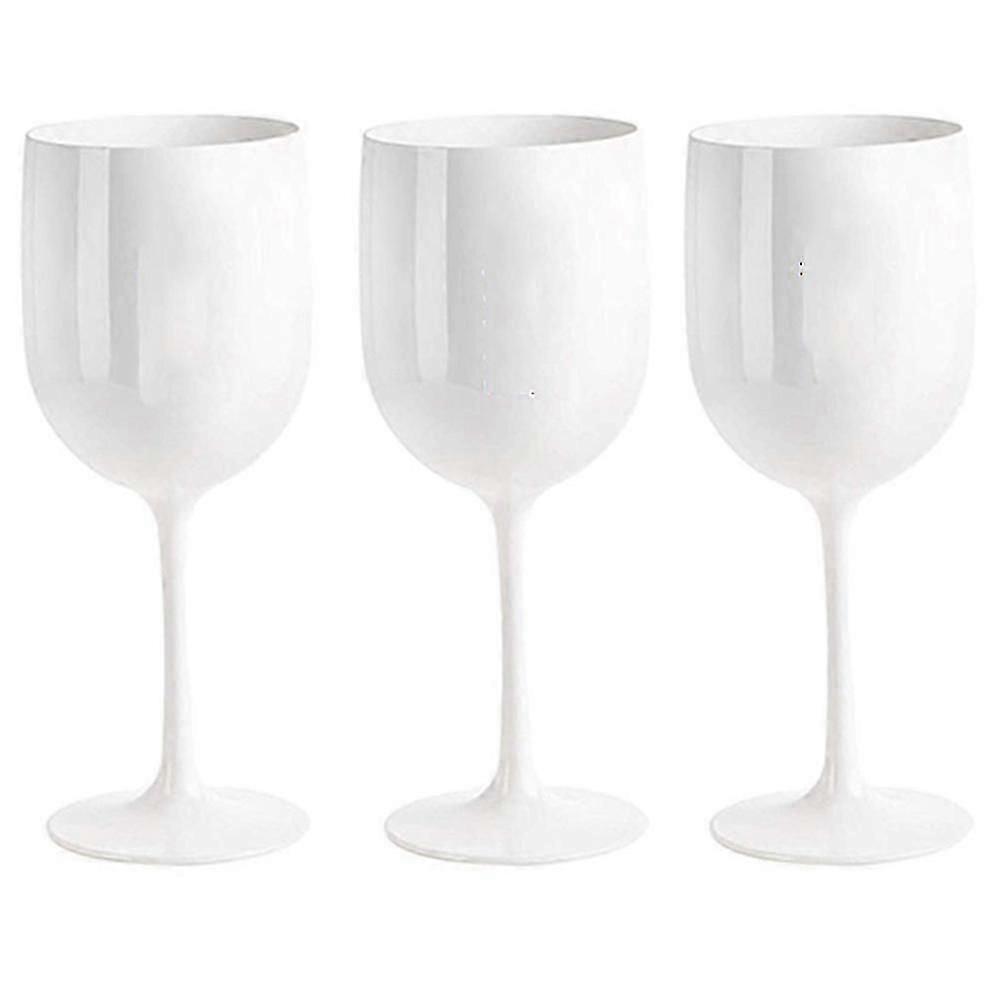 Unbreakable Shatterproof Wine Glasses Elegant Plastic Construction