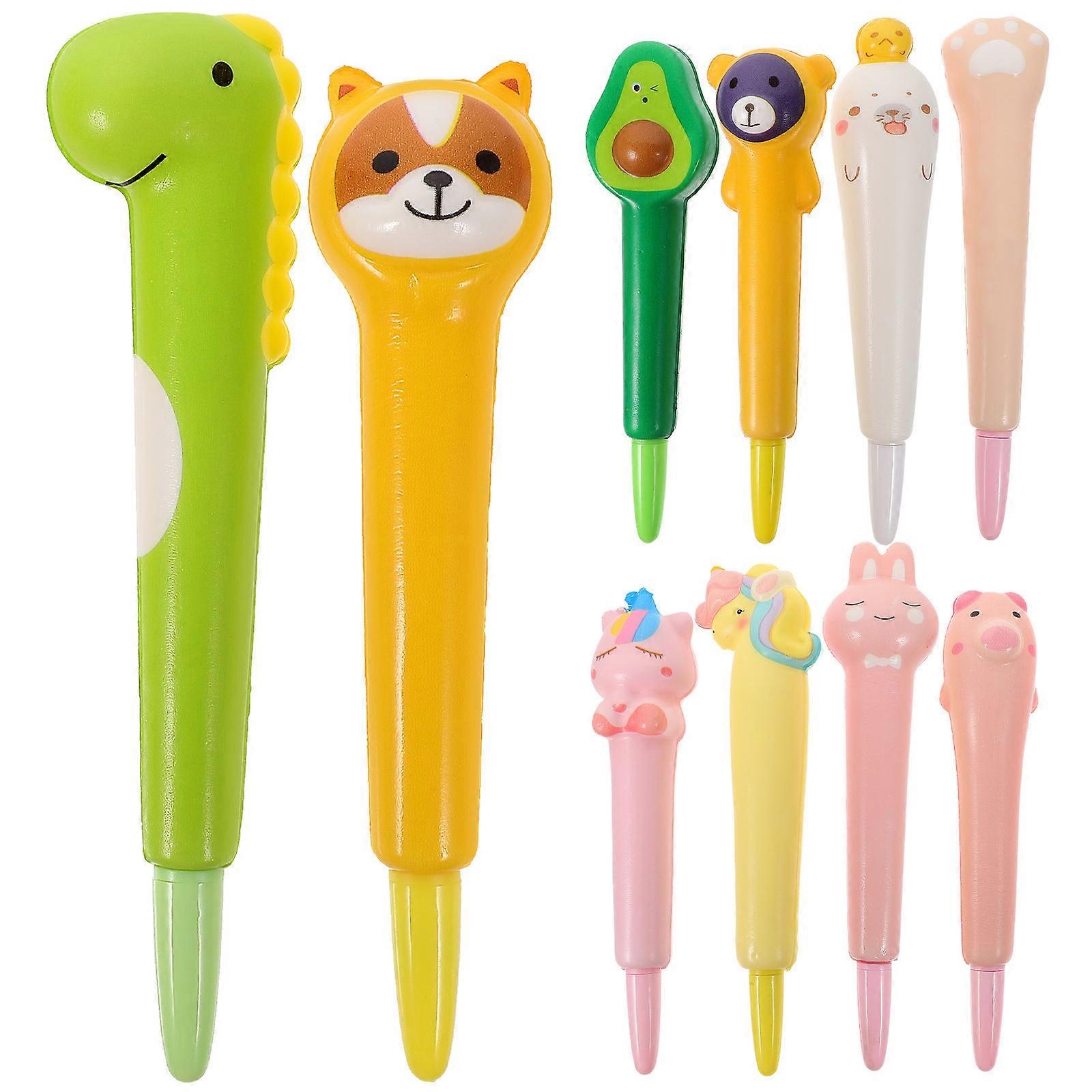Multi-Function Decompression Pen Gel Pen for Writing Use 10Pcs