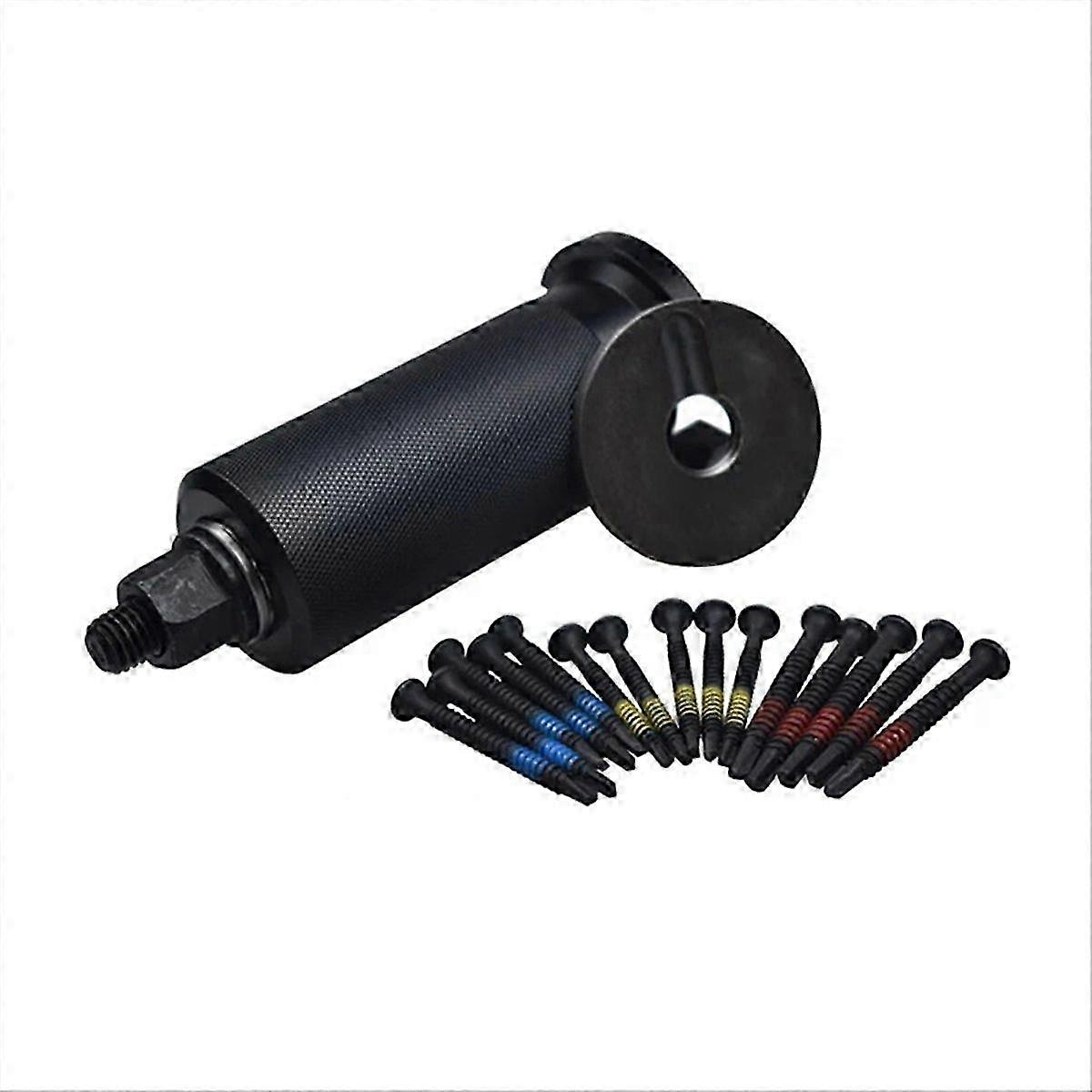 Lock Cylinder Puller Set Nail Puller with Screws and Area Increaser Professional Puller Tool