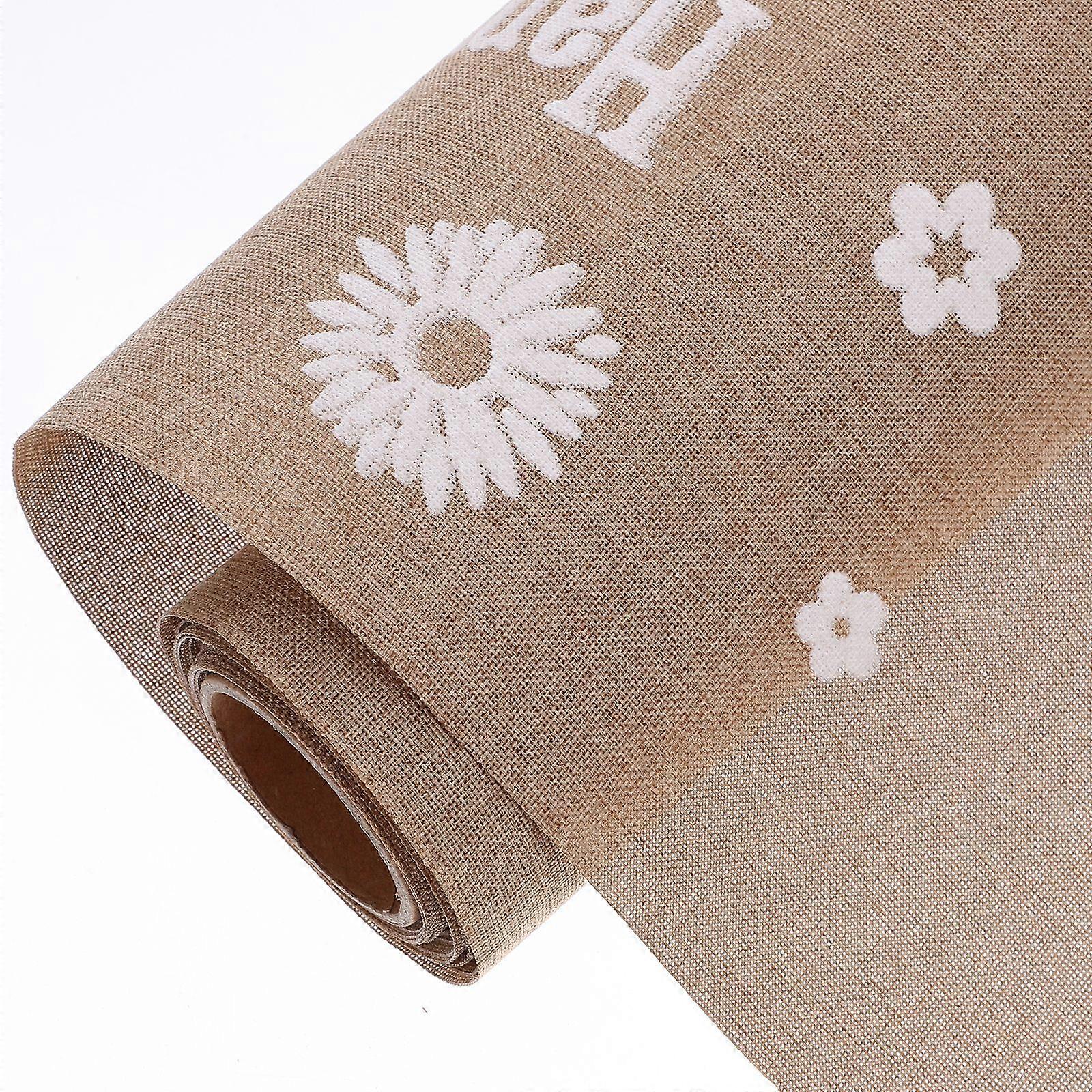 Easter Party Table Runner Spring Holiday Table Cover Kitchen Dining Table Decoration