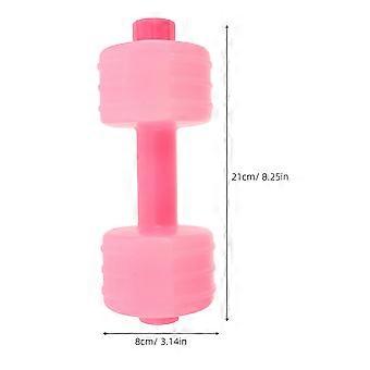 Plastic Ladies Dumbbell Bottles for Home Fitness 2Pcs Adjustable Weights