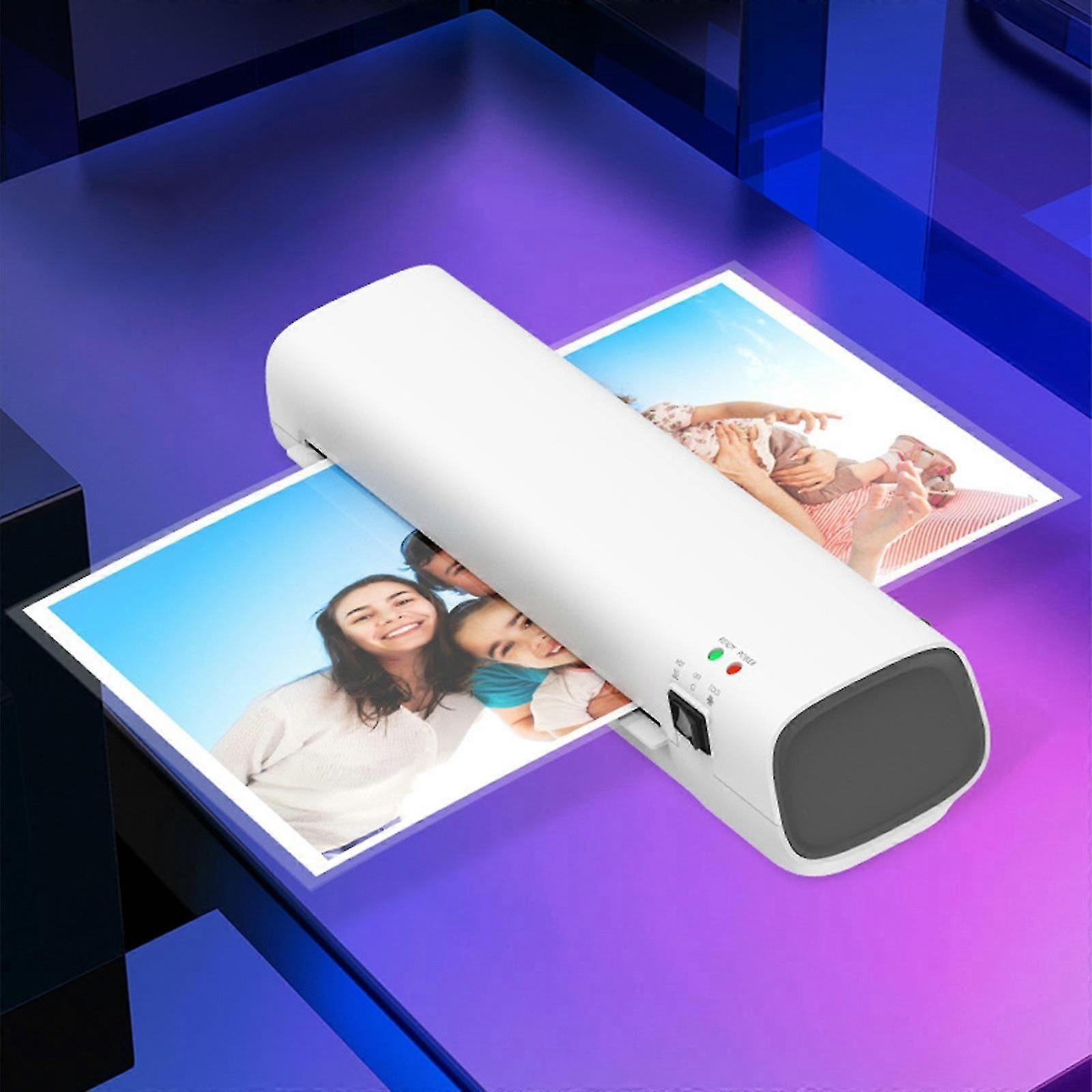 9inch Professional Desktop Laminating Machine Hot and Cold Laminating Professional Document Laminating Machine Multicolor