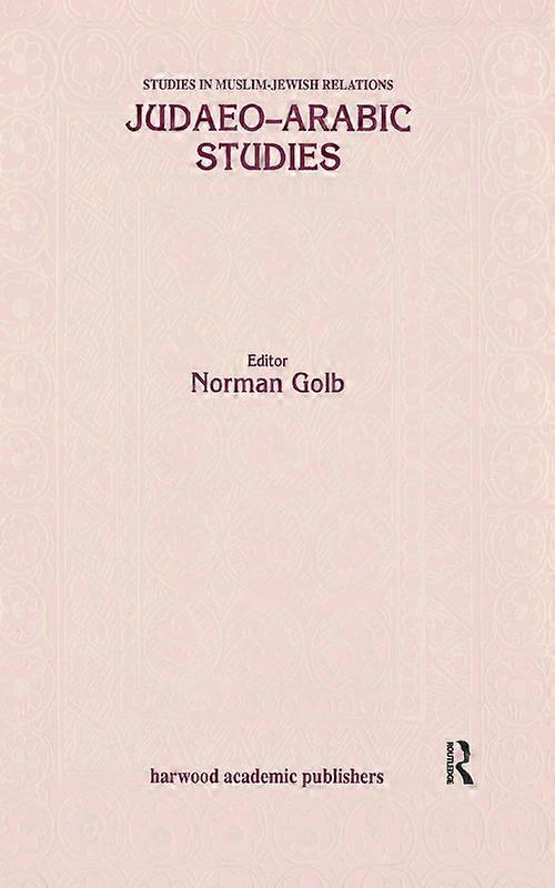 Judaeo Arabic Studies