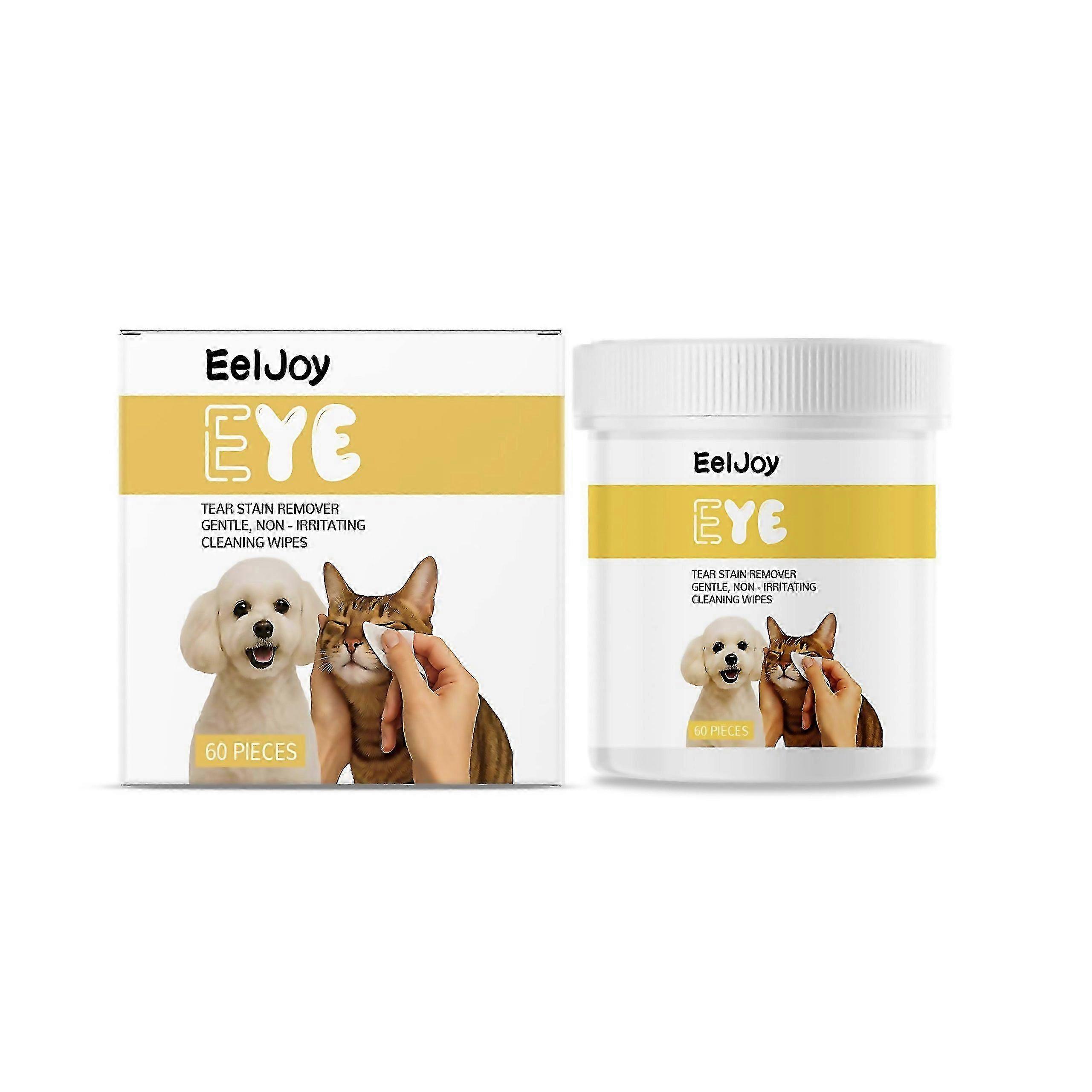 Coconut Chamomile Pet Eye Wipes For Stains