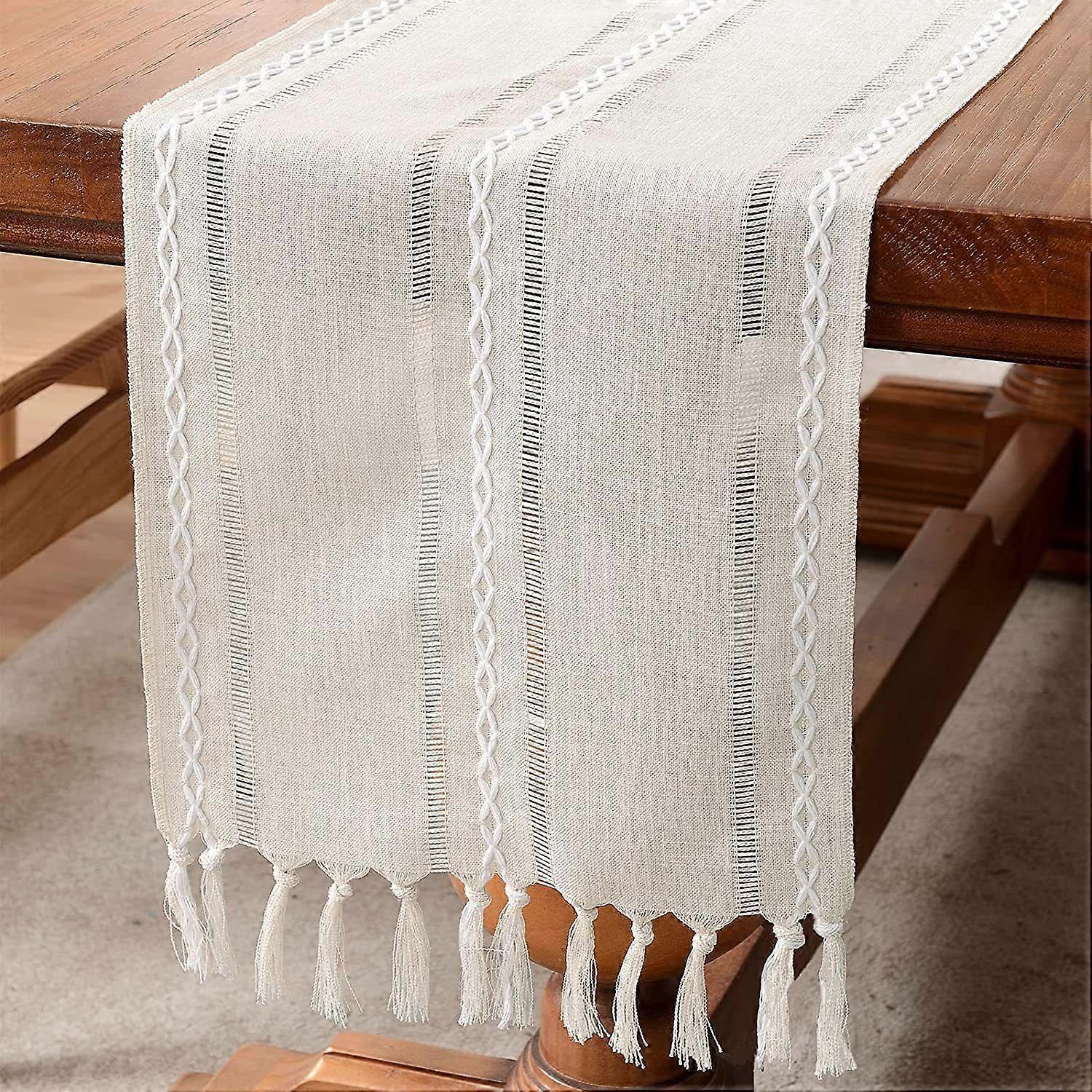 Braided Table Runner for Dining Table