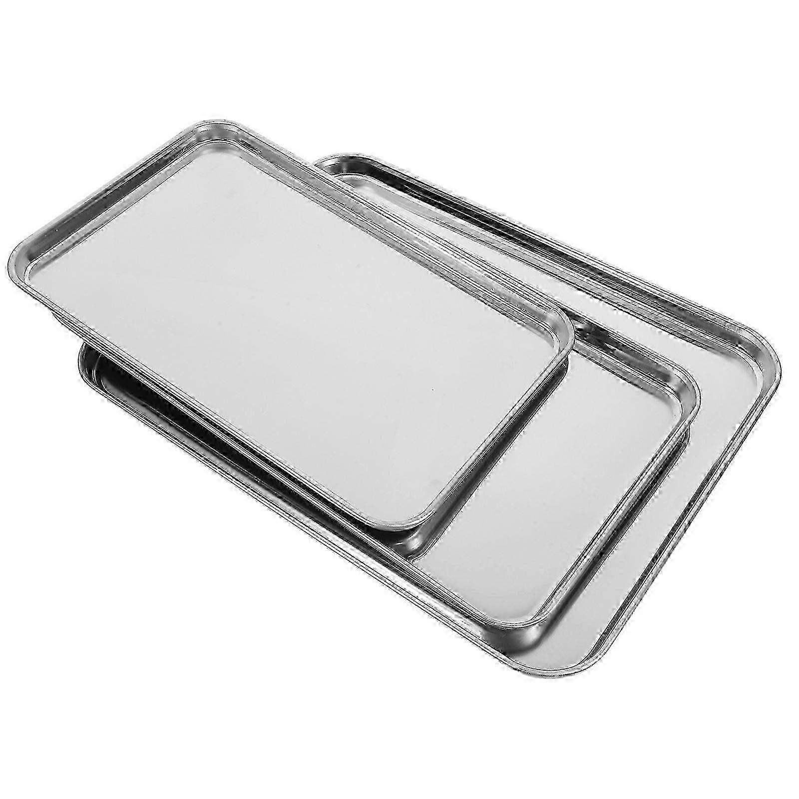 Stainless Steel Multipurpose Tray Set