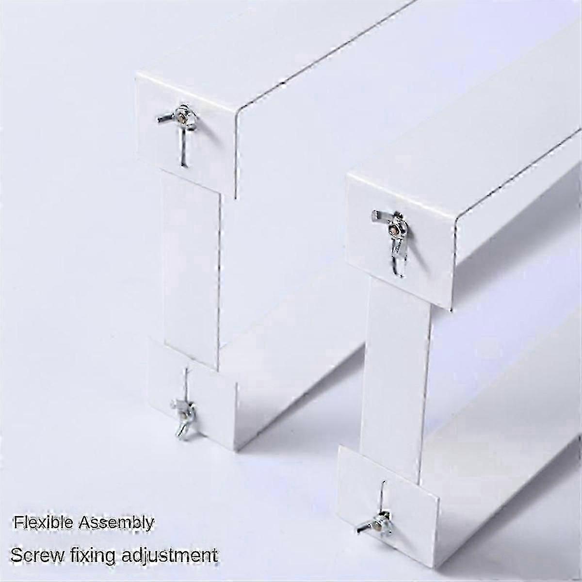 1 Set Under Desk PC Mount Bracket Compatible with Computer Case Computer Mainframe Hanger Host Box Stand Bracke js