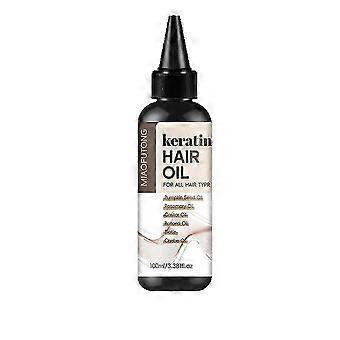 100 ml Keratin-Pflegeöl für alle Haartypen. Mit Kürbiskernöl, Rosmarin, Biotin, Rizinusöl und Batanaöl – repariert trockenes, geschädigtes Haar. A2